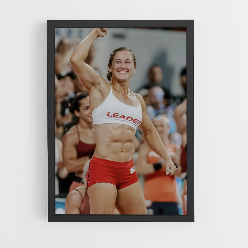 Poster Cheer Up Tia – affiche Powerlifting (vue 2)